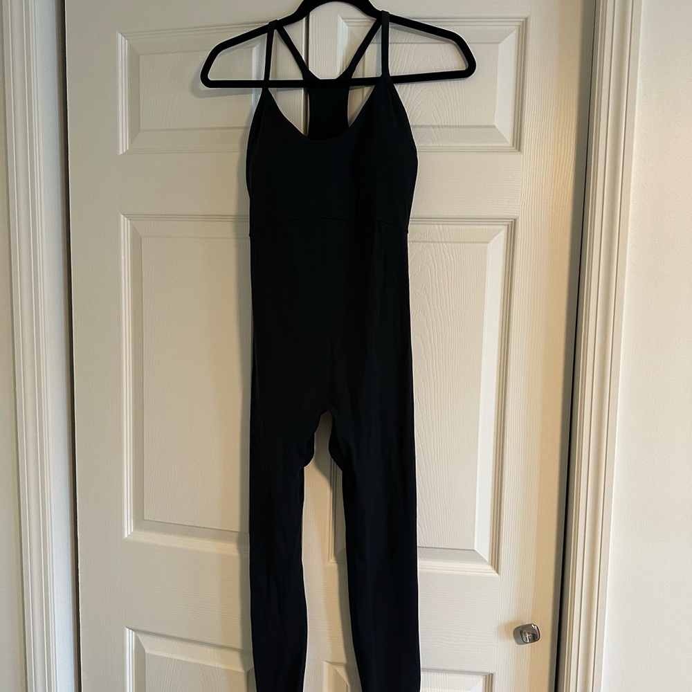 Athleta Black Tank Jumpsuit